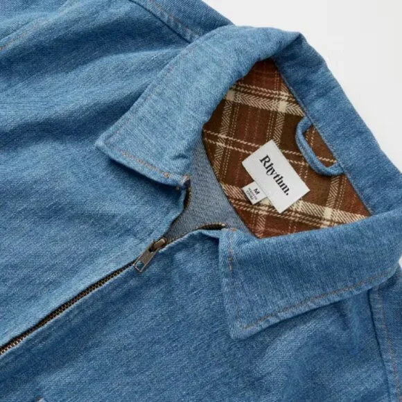 Rhythm Denim Jacket NWT - Picture 2 of 6